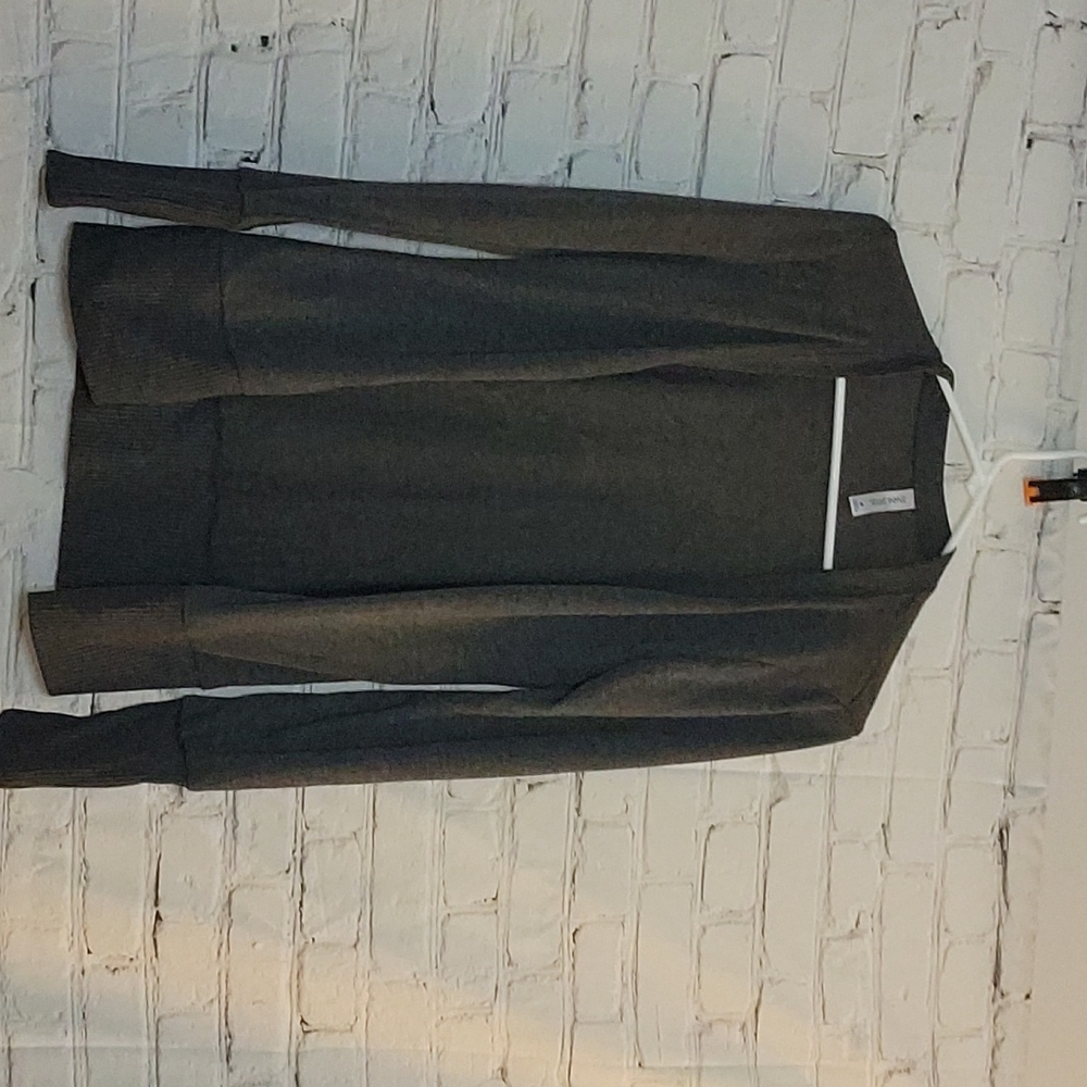 Medium Charcoal Gray cardigan